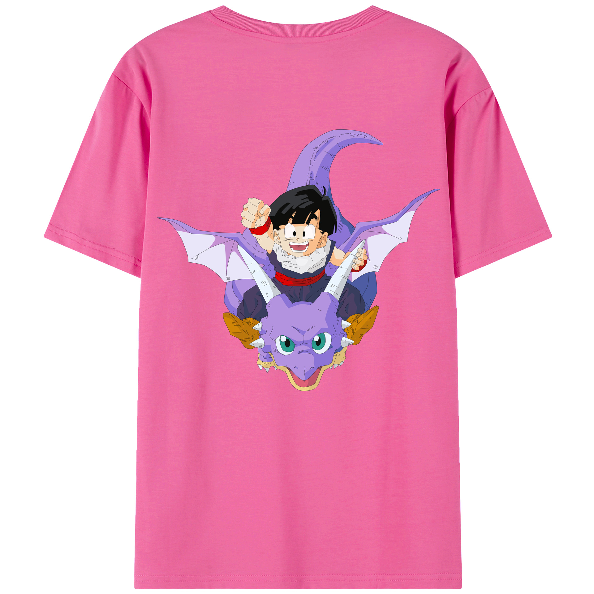（画像用） ドラゴンボール DRAGON BALL レディース半袖Tシャツ(バックプリント)